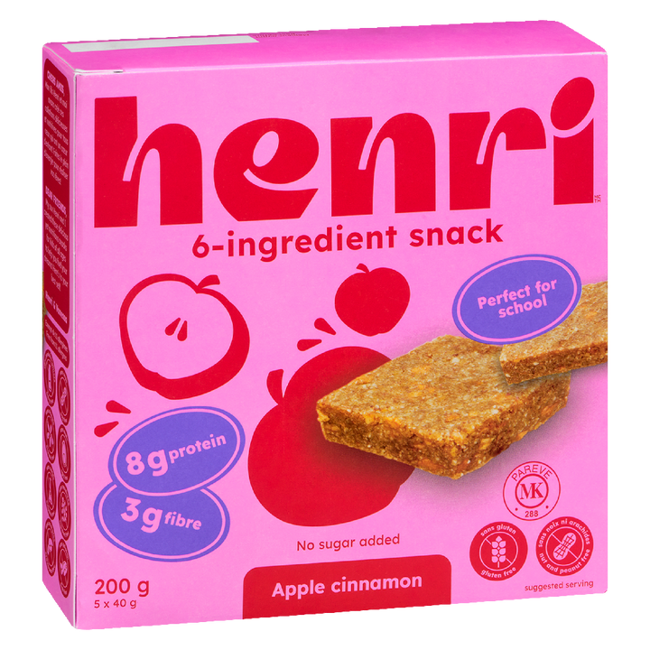 Apple Cinnamon Snack Bars (Box of 5) 200g