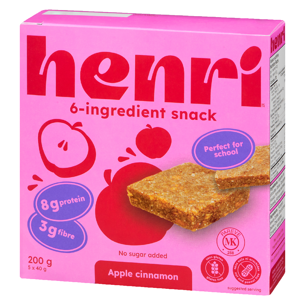 Apple Cinnamon Snack Bars (Box of 5) 200g