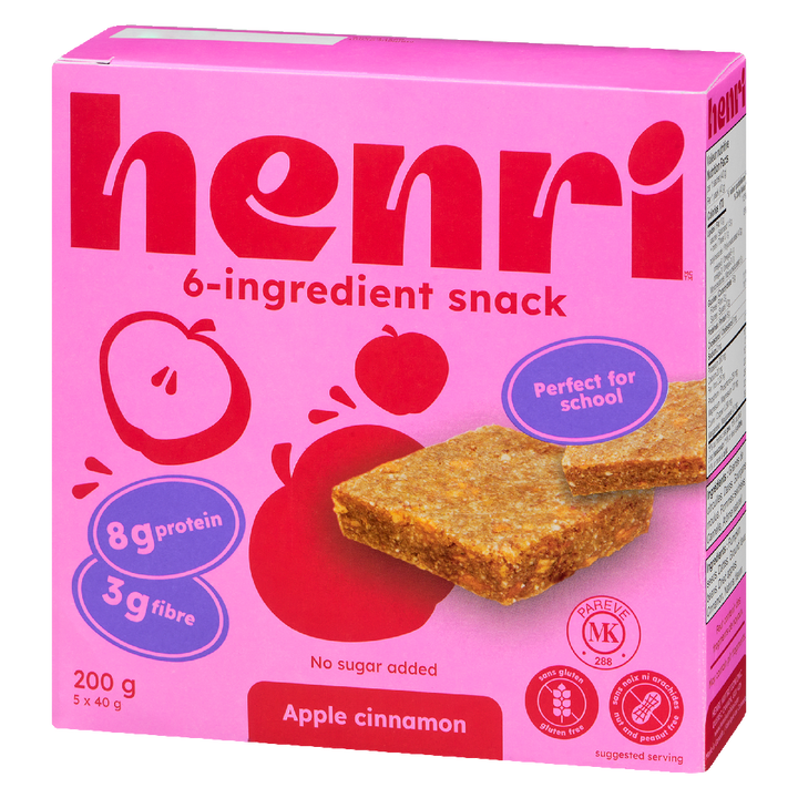 Apple Cinnamon Snack Bars (Box of 5) 200g