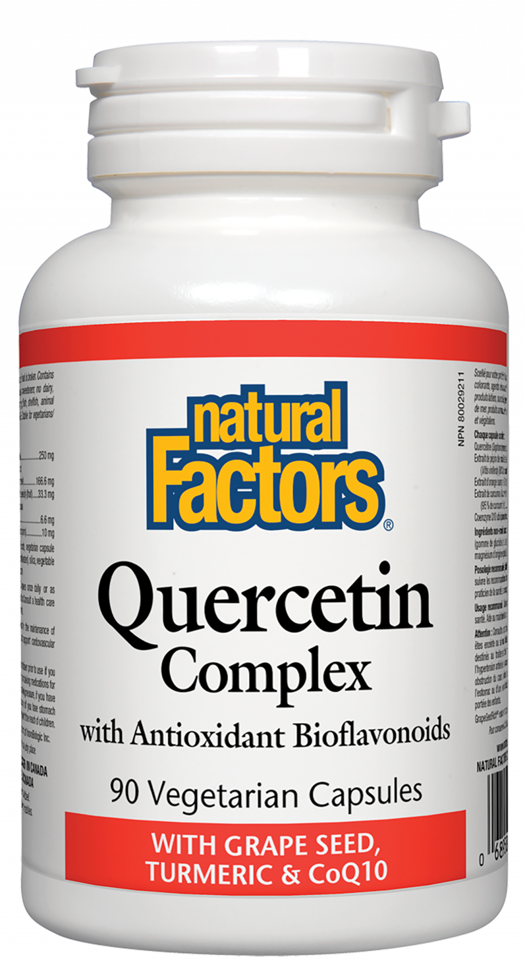 Natural Factors Quercetin Complex  90 Vegetarian Capsules