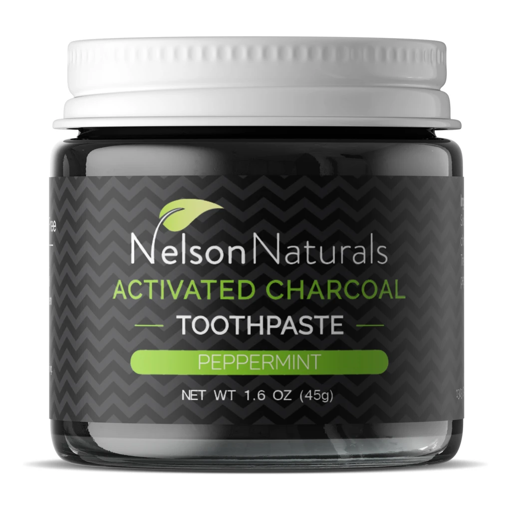 Activated Charcoal Peppermint by Nelson Naturals