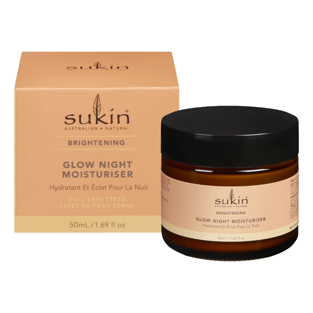 Brightening Glow Night Moisturizer by Sukin