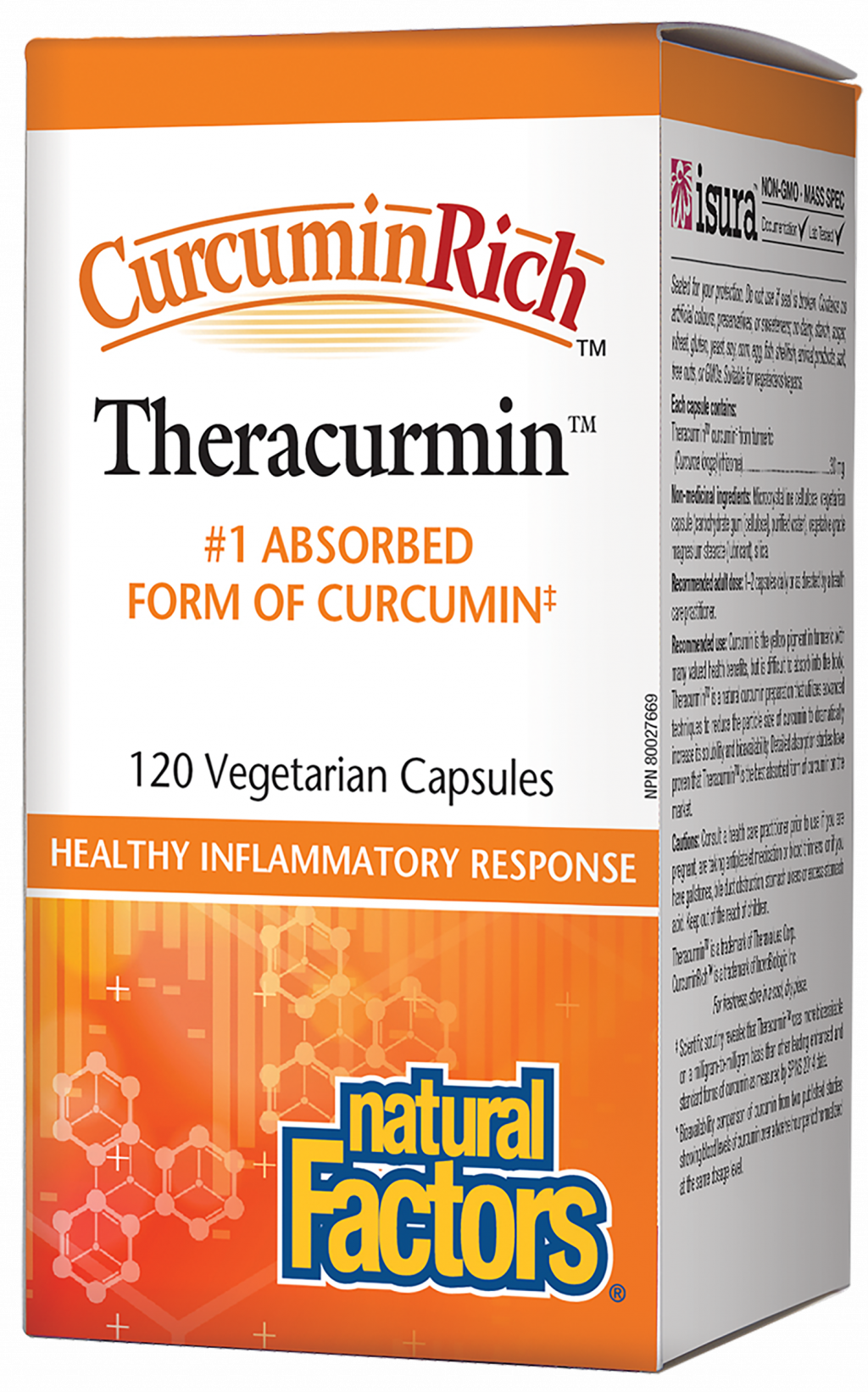 Natural Factors Theracurmin� CurcuminRich™    120 Vegetarian Capsules