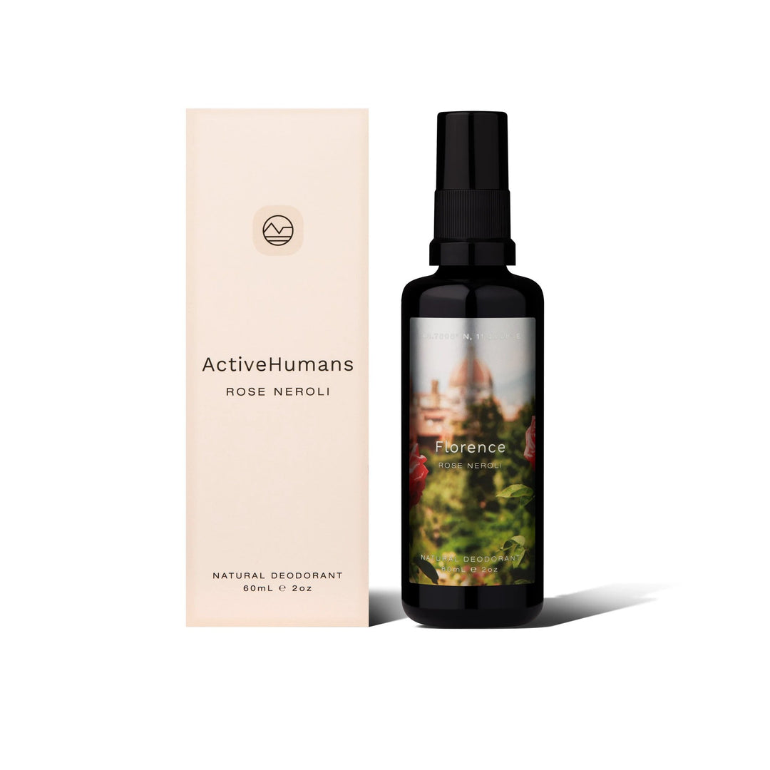 Active Humans Deodorzing Spray Rose Neroli 60ml by Active Humans