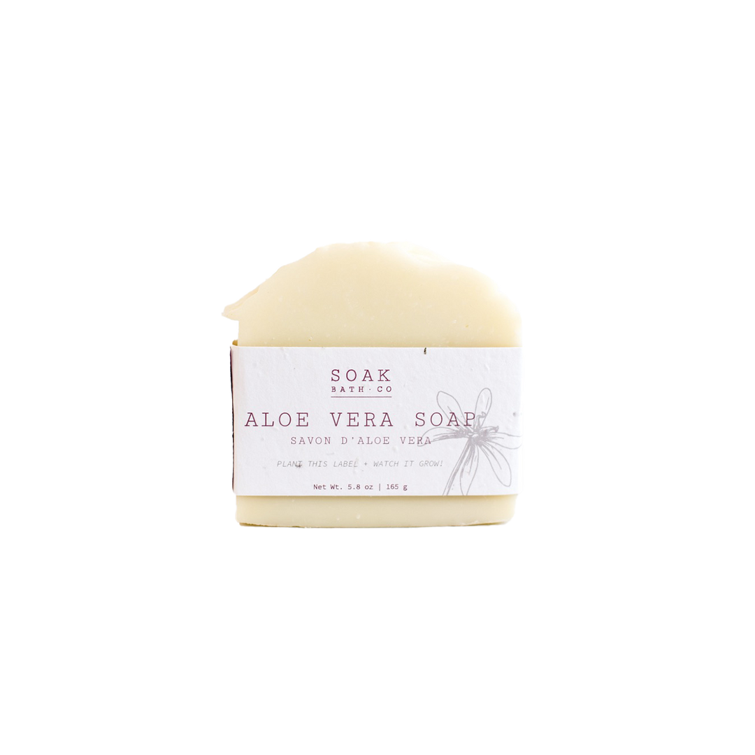 Aloe Vera Soap 150g by Soak Bath Co.