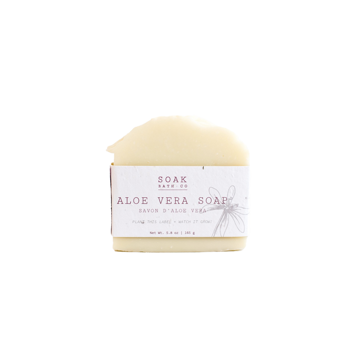 Aloe Vera Soap 150g by Soak Bath Co.