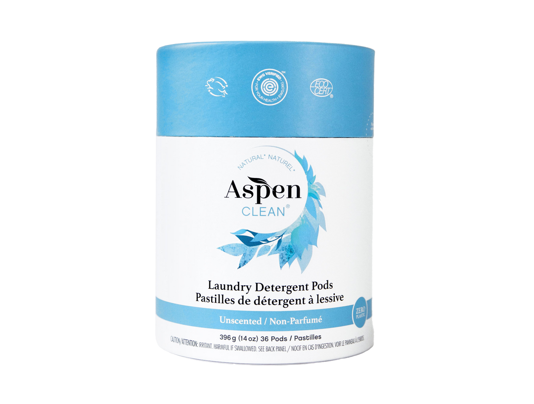 Unscented Laundry Detergent Pods 396g by AspenClean