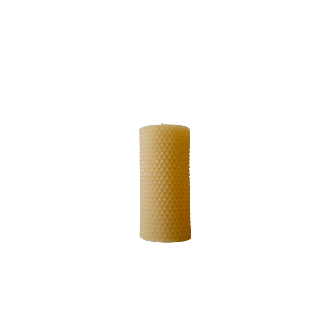 Pillar Candle Medium by Barletta Beeswax