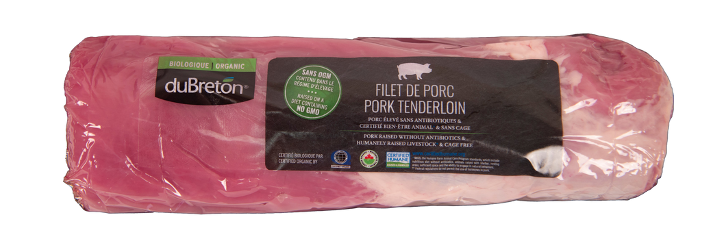 Pork Tenderloin Organic Each Pack