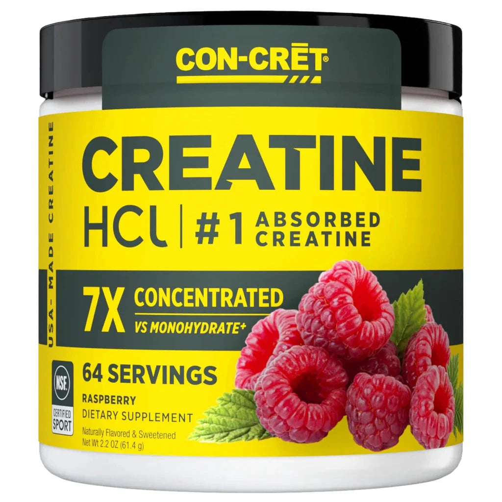 Creatine HCL Raspberry 61g by Con-Cret