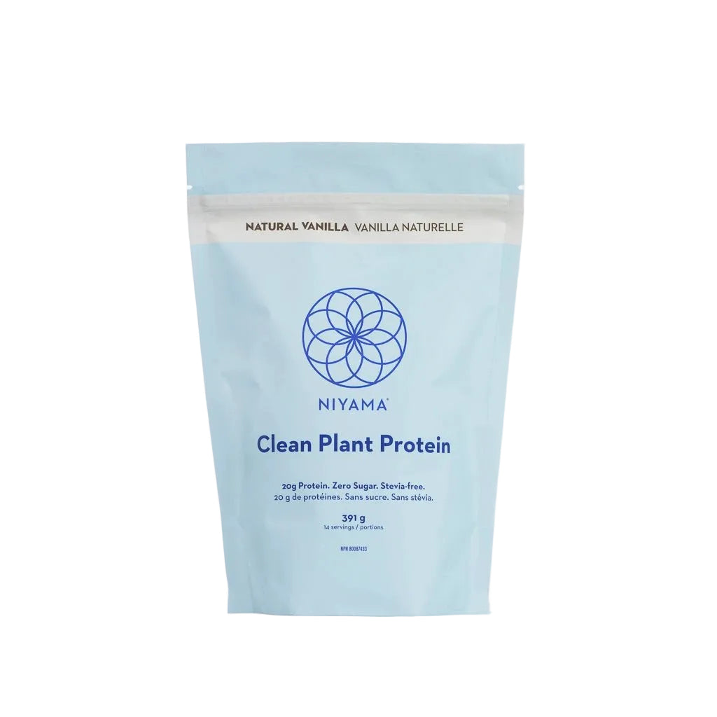 Niyama Clean Plant Protein package on a white background