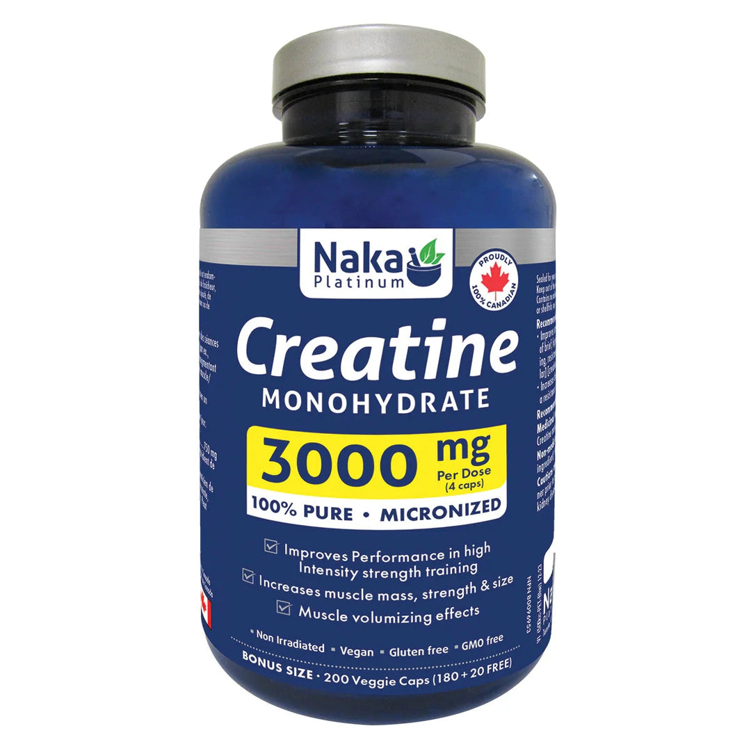 Creatine 750mg 200cap by Naka
