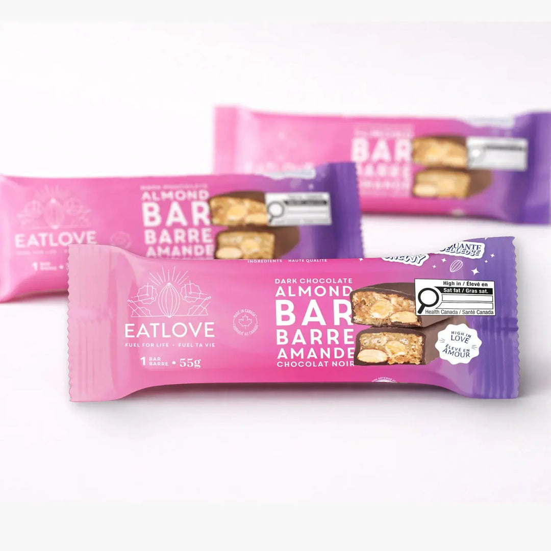 Dark Chocolate Almond Bar 55g
