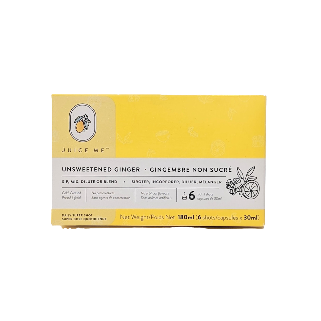 Unsweetened Ginger Tea 6's – Vita Health Fresh Market
