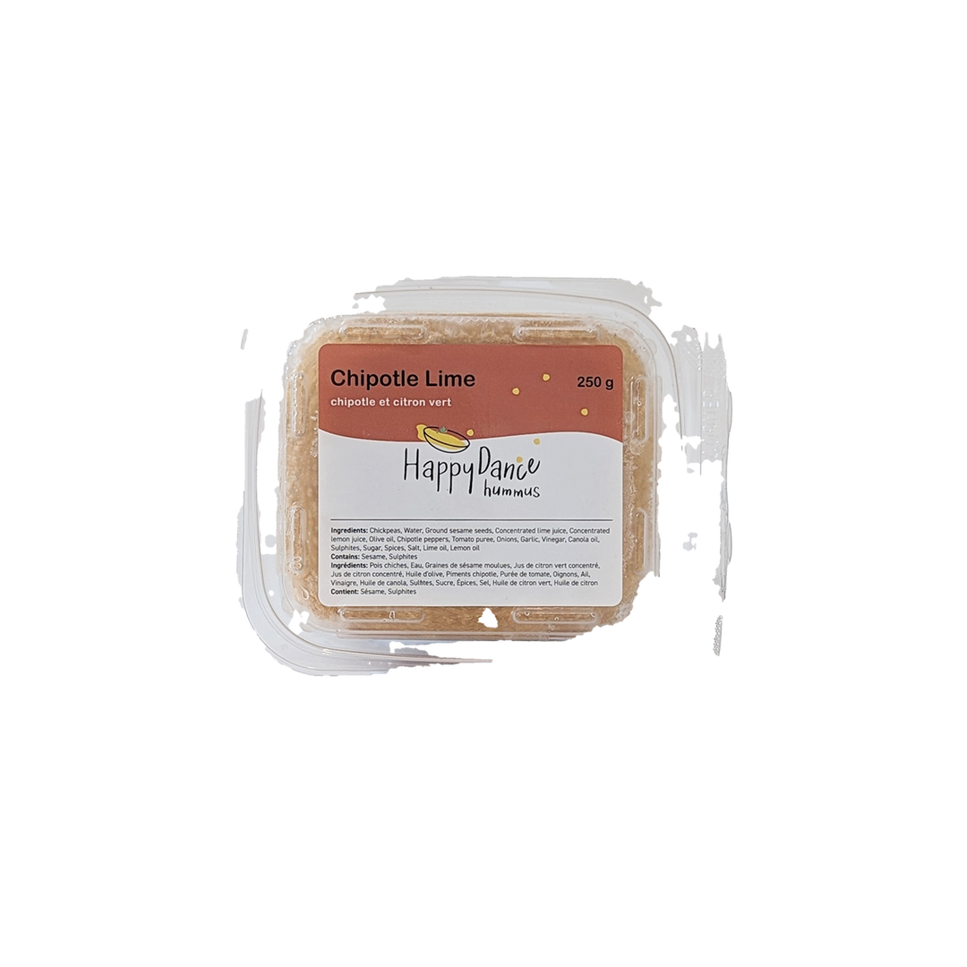 Chipotle Lime Hummus 250g by Happy Dance Hummus