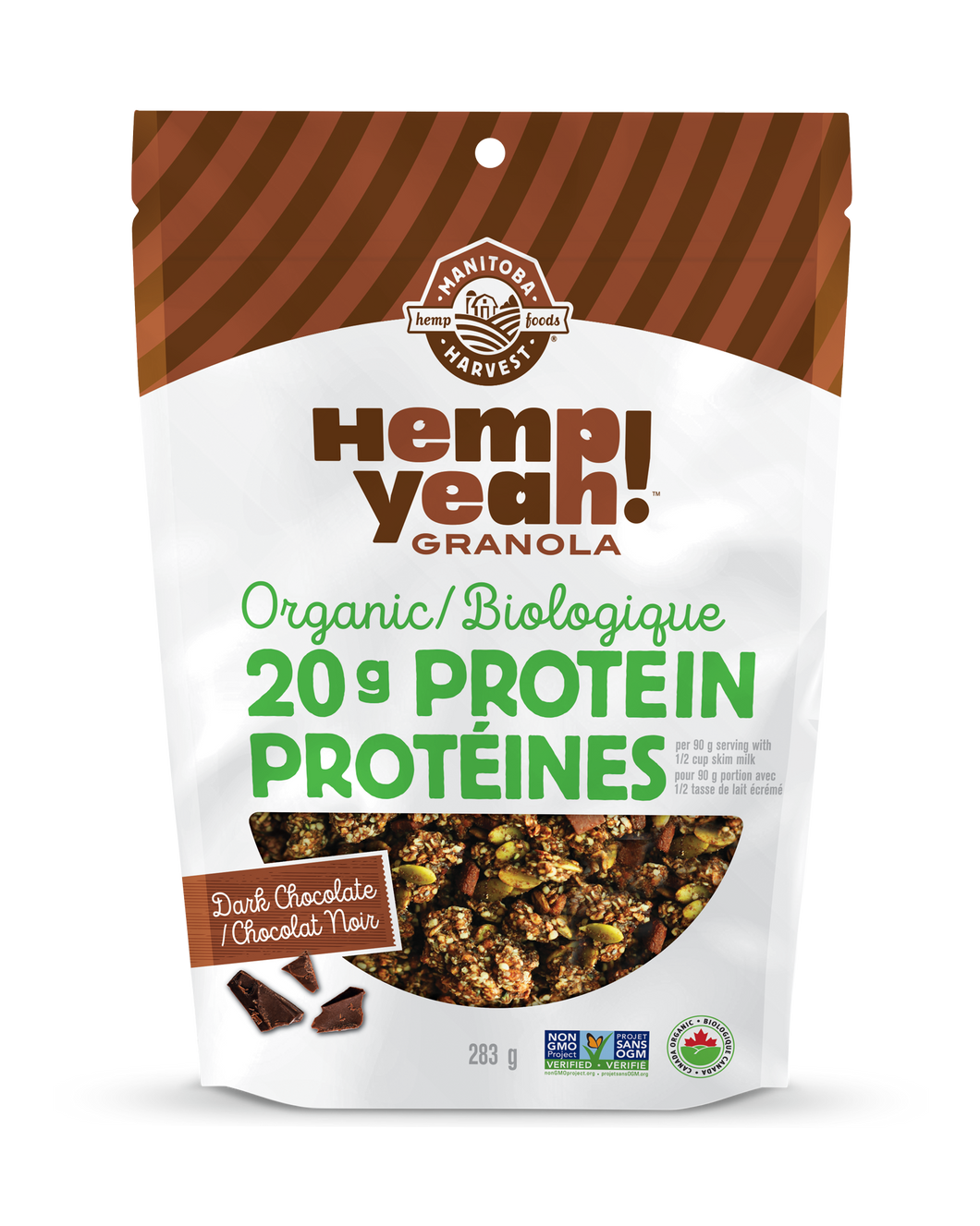 Organic Hemp Granola Dark Chocolate