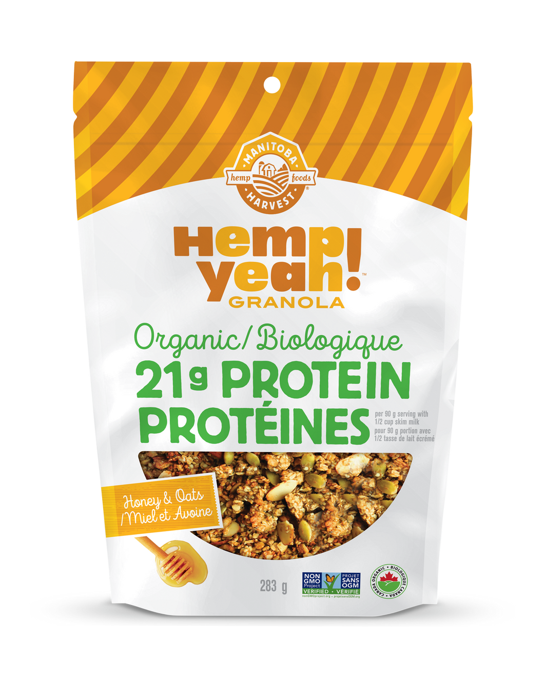 Organic Hemp Granola Honey & Oats