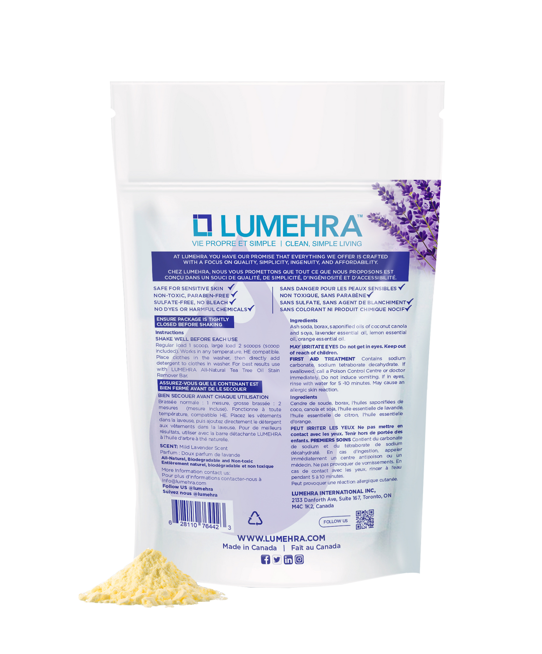Lumehra Laundry Detergent Lavender by Lumehra