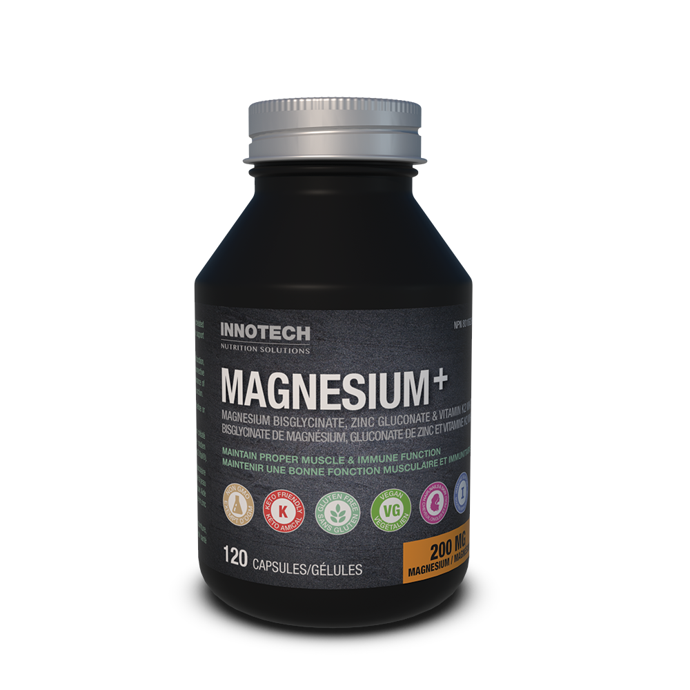 Magnesium Plus 200mg 120s by Innotech