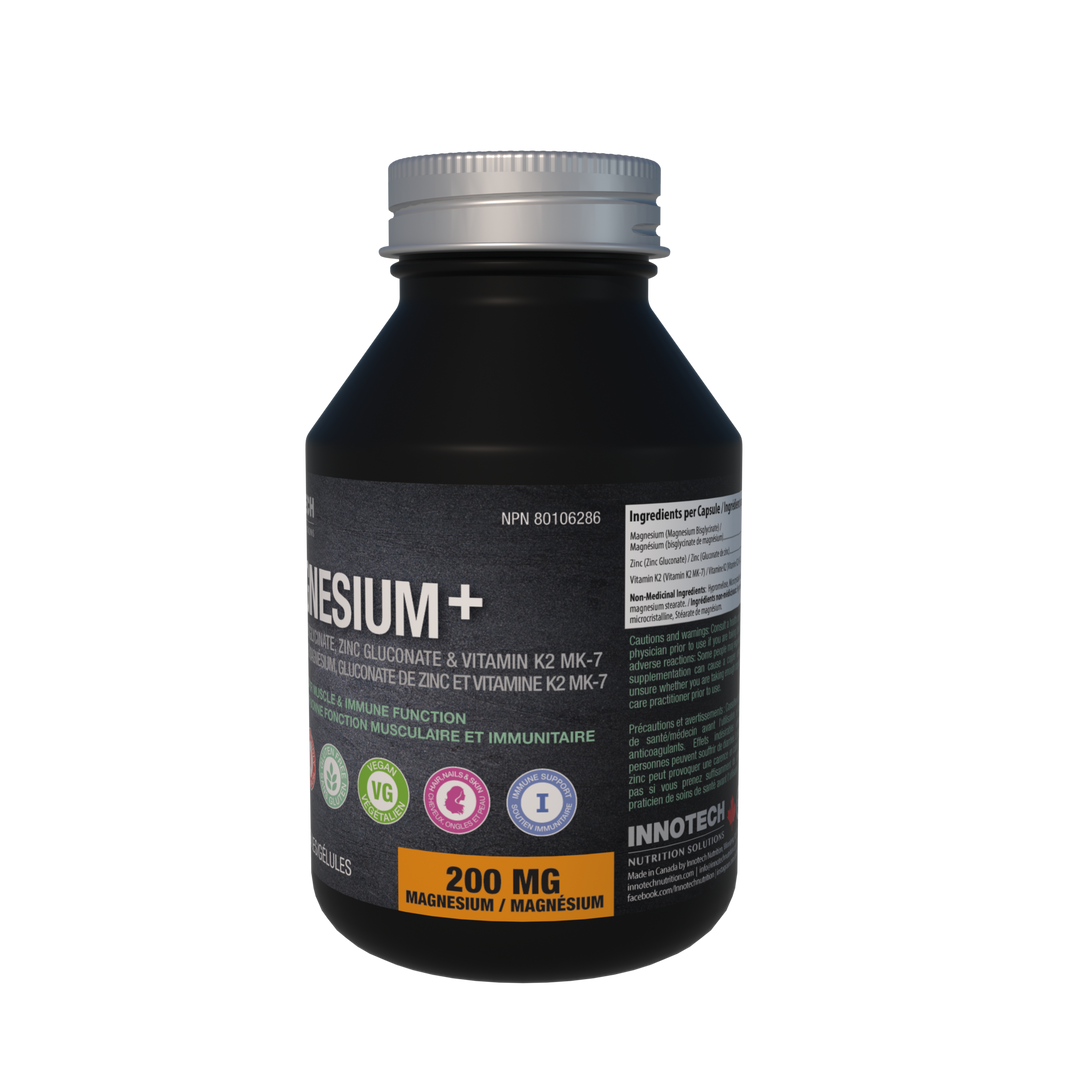Magnesium Plus 200mg 120s by Innotech