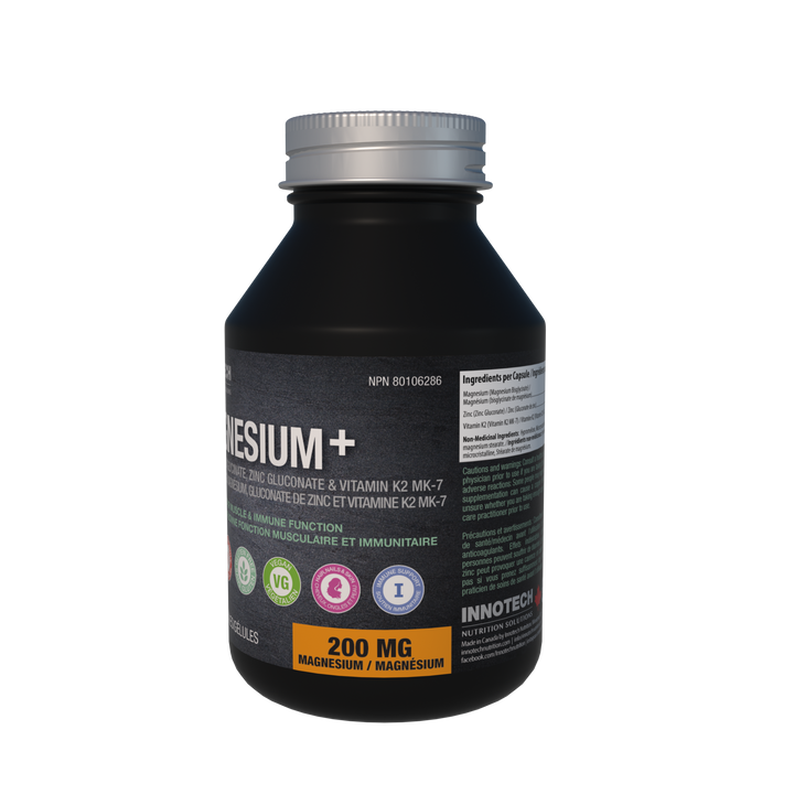 Magnesium Plus 200mg 120s by Innotech