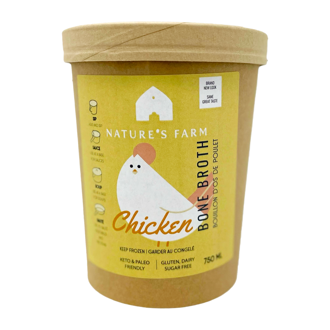 Chicken Bone Broth 750ml by Nature&