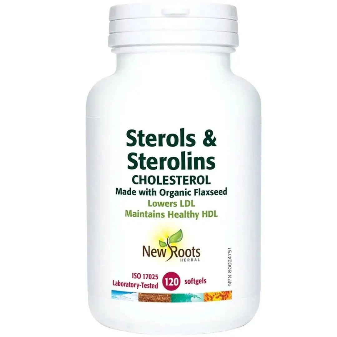 New Roots Sterols and Sterolins 120s