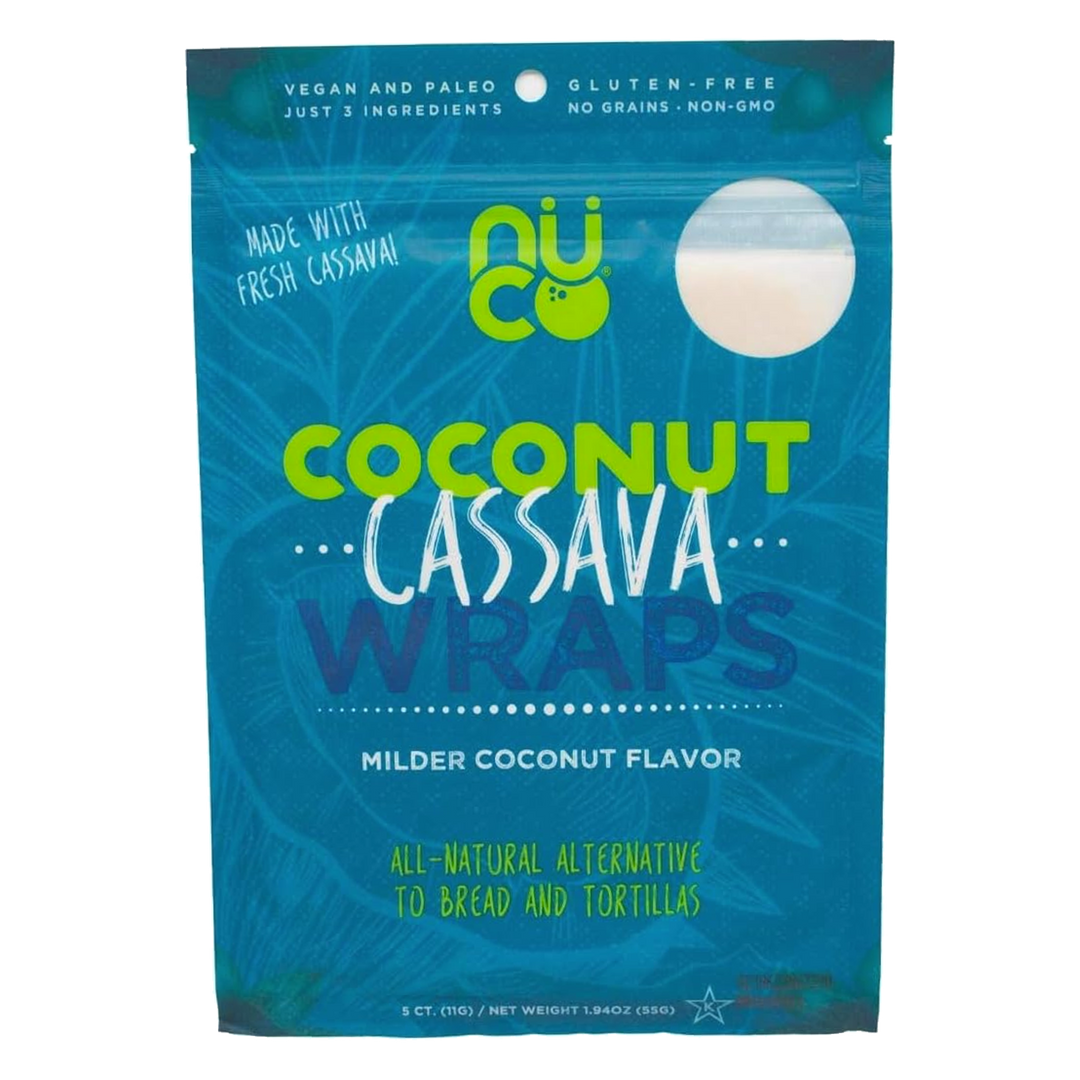 Cassava Coc Wraps 70g by Nuco