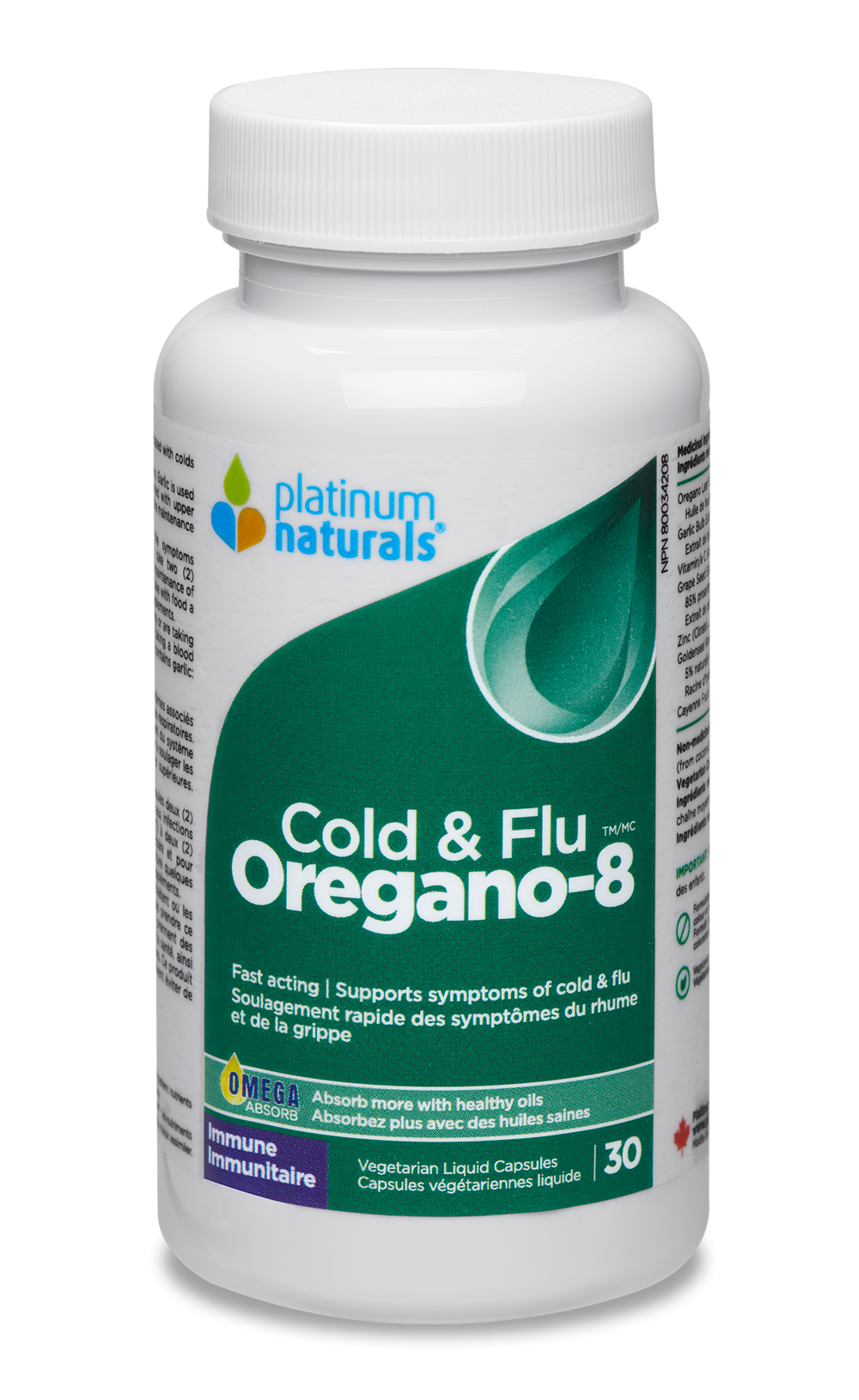 Oregano-8 Cold and Flu
