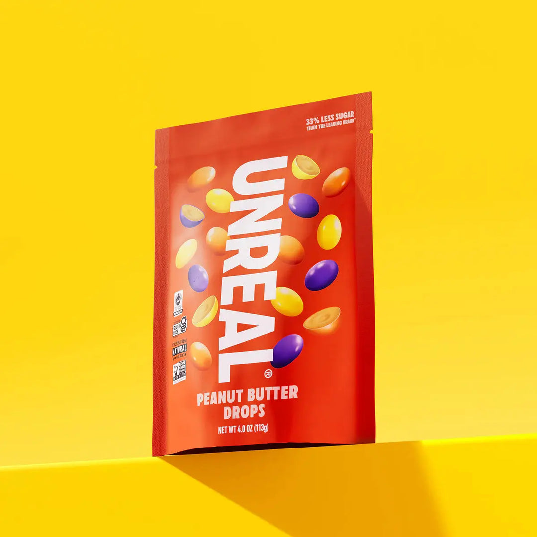 Unreal Peanut Butter Drops 113g