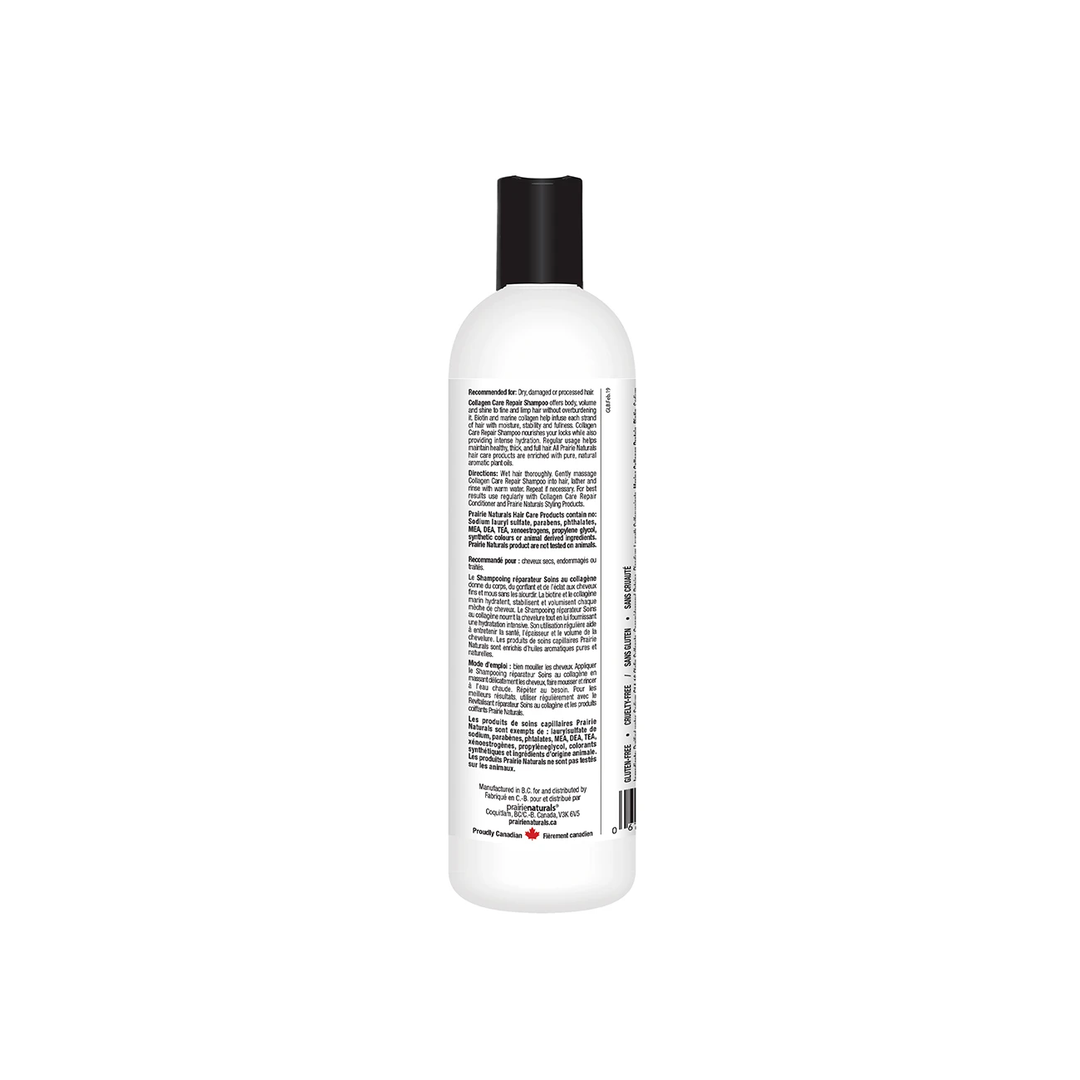 Shampoo Collagen Car 500mL by Prairie Naturals