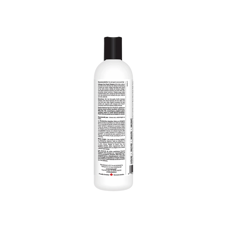 Shampoo Collagen Car 500mL by Prairie Naturals
