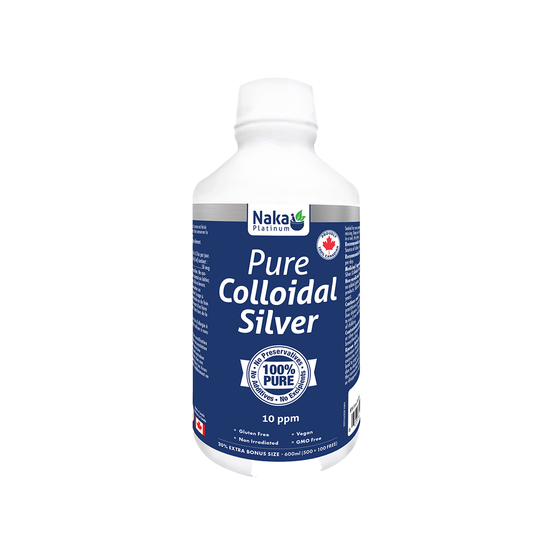 Colloidal Silver 600ml by Naka