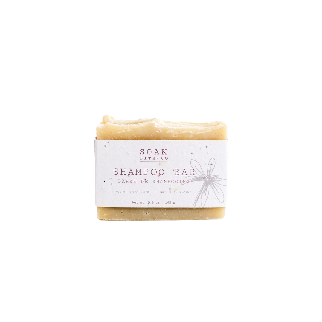 Shampoo Bar 165g by Soak Bath Co.