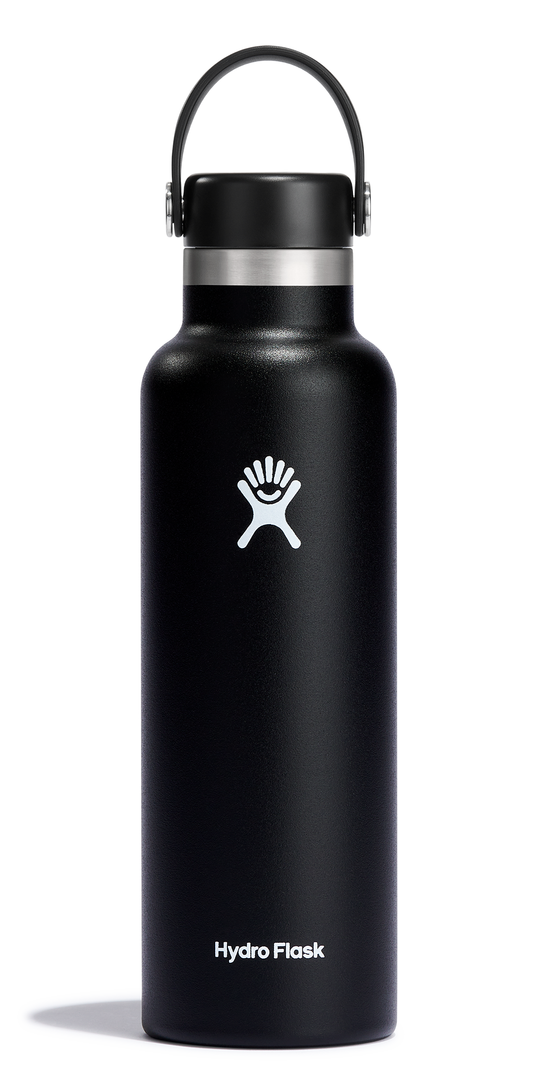 Flex Cap Bottle Black 21oz by Hydro Flask