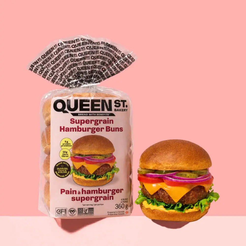 Supergrain Hamburger Buns 360g