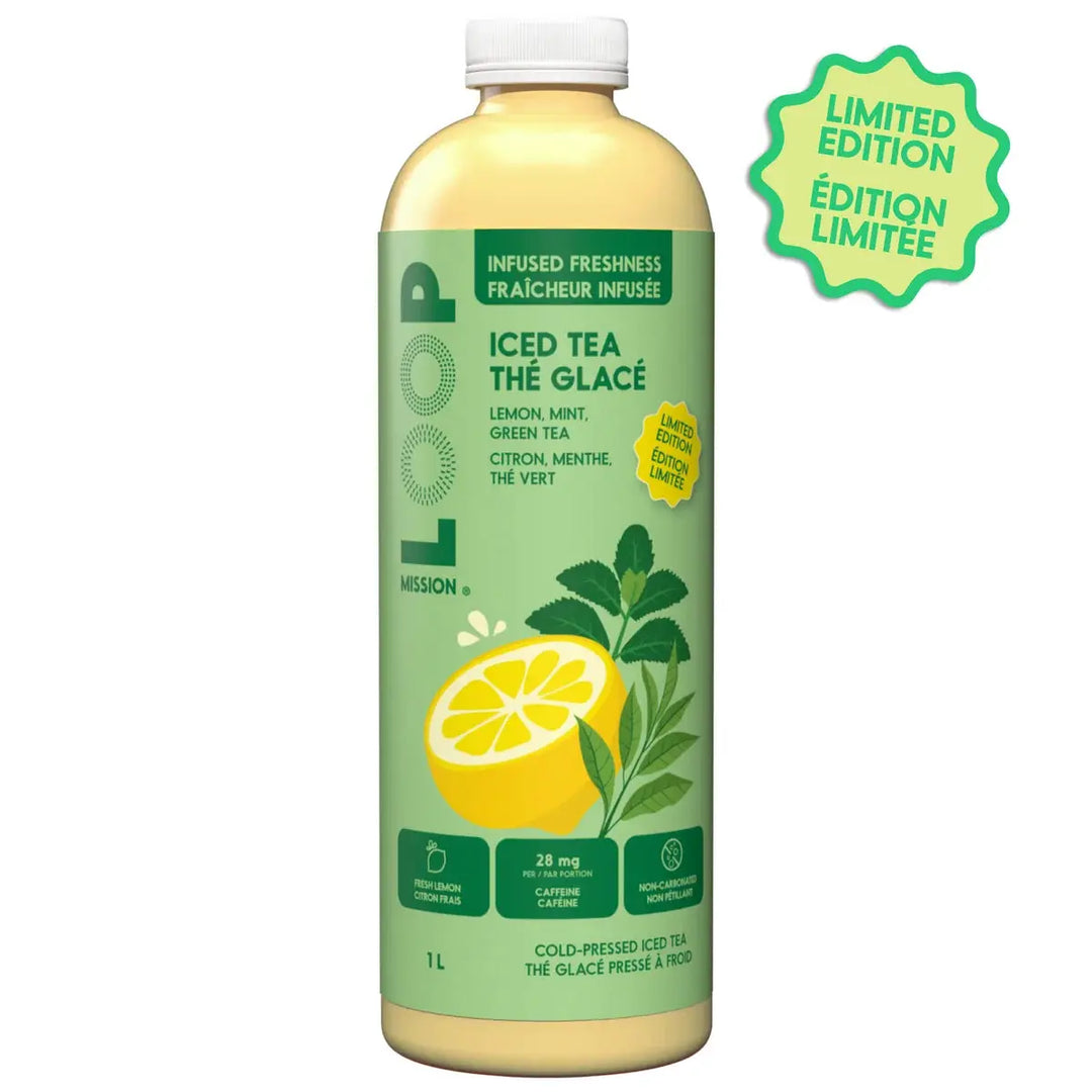 Lemon Mint Green Iced Tea 1L