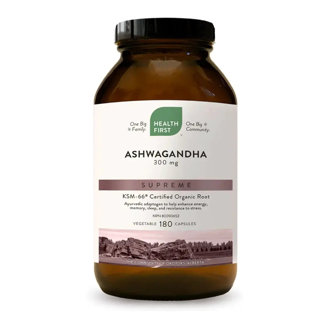 Health First Ashwagandha Supreme, 180 vegetable capsules