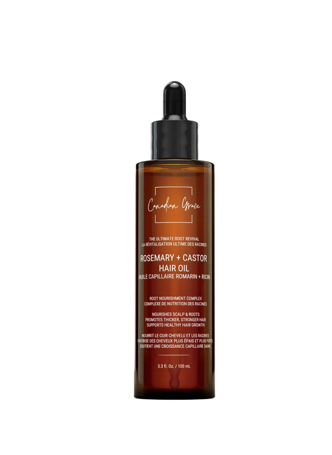 Organic Rosemary + Castor Hair Oil 100ML