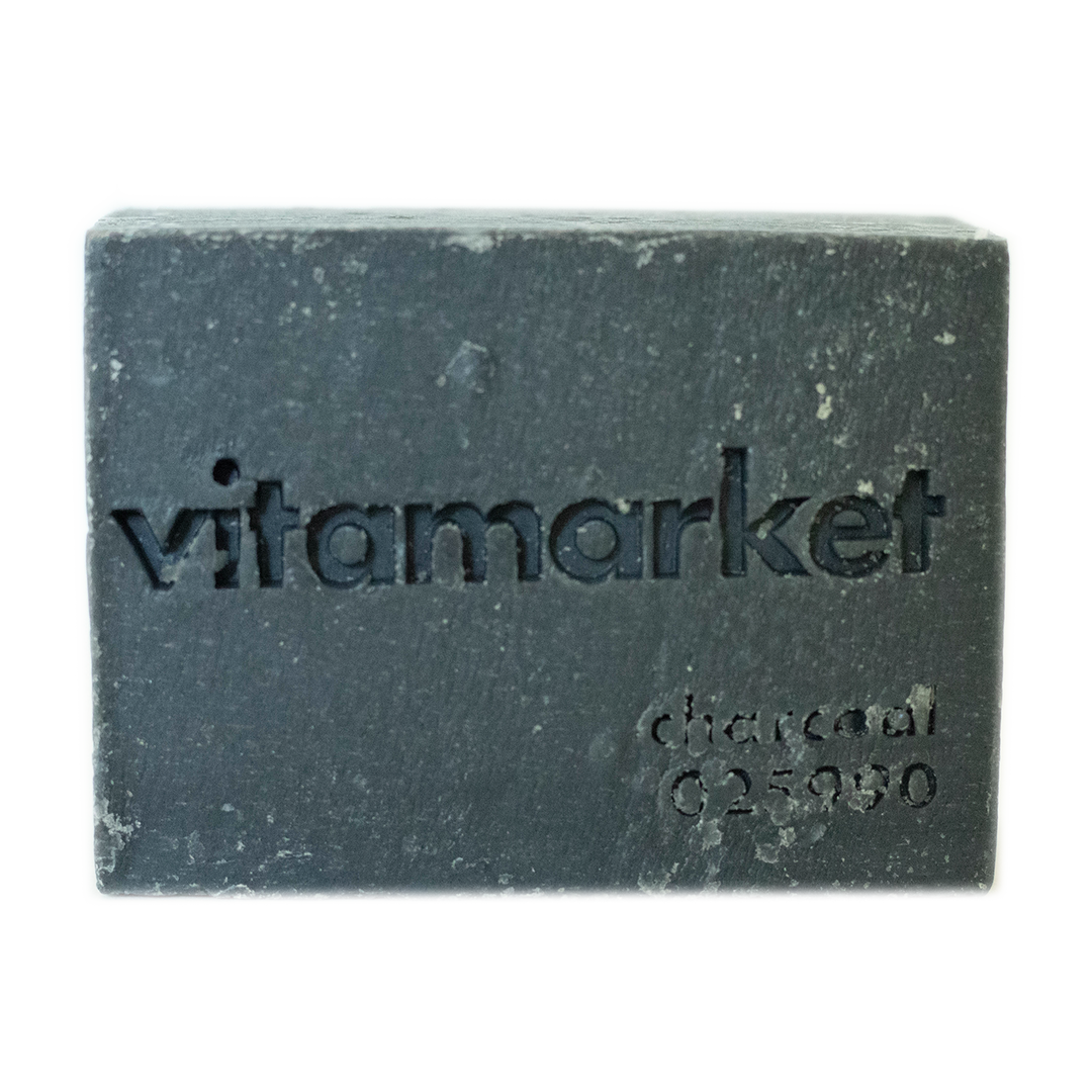 Charcoal Soap Bar 100g by Vita Market