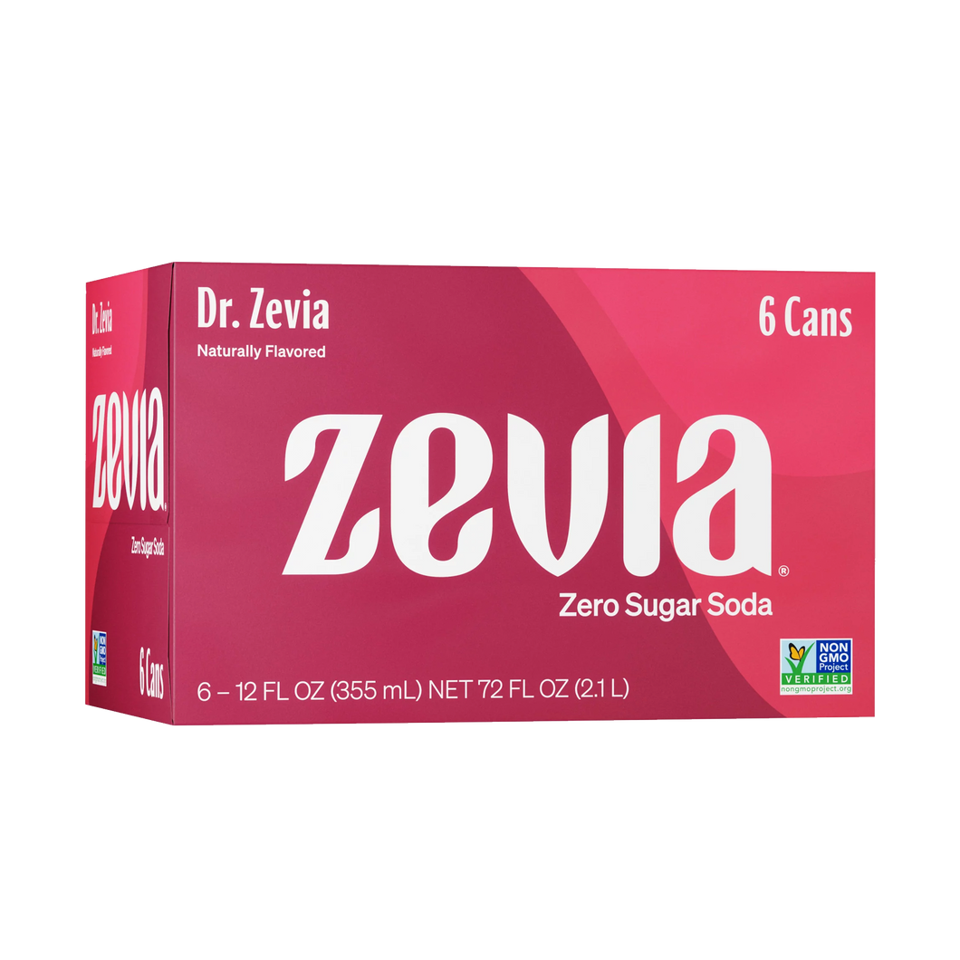 Dr. Zevia Soda 6 pack