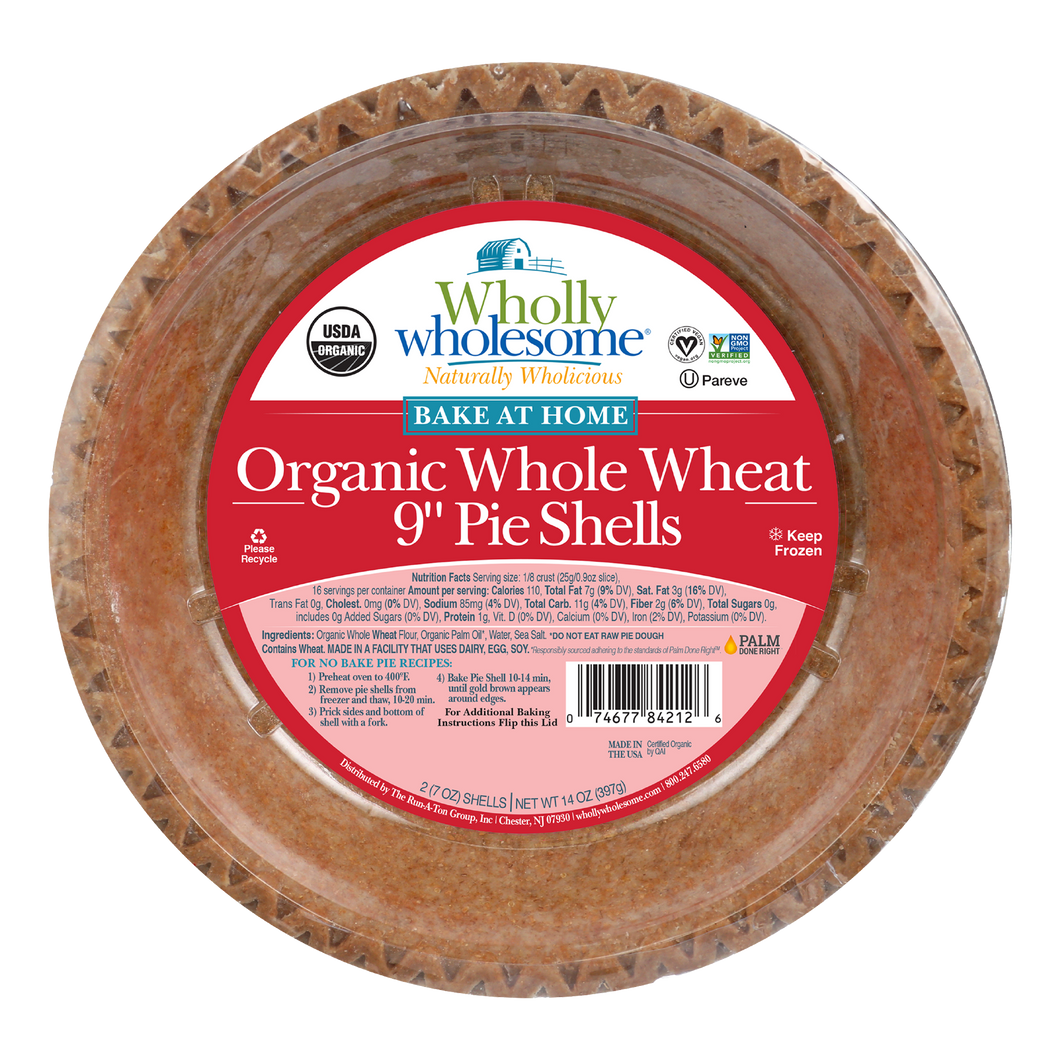 Whole Wheat Pie Shells 397g