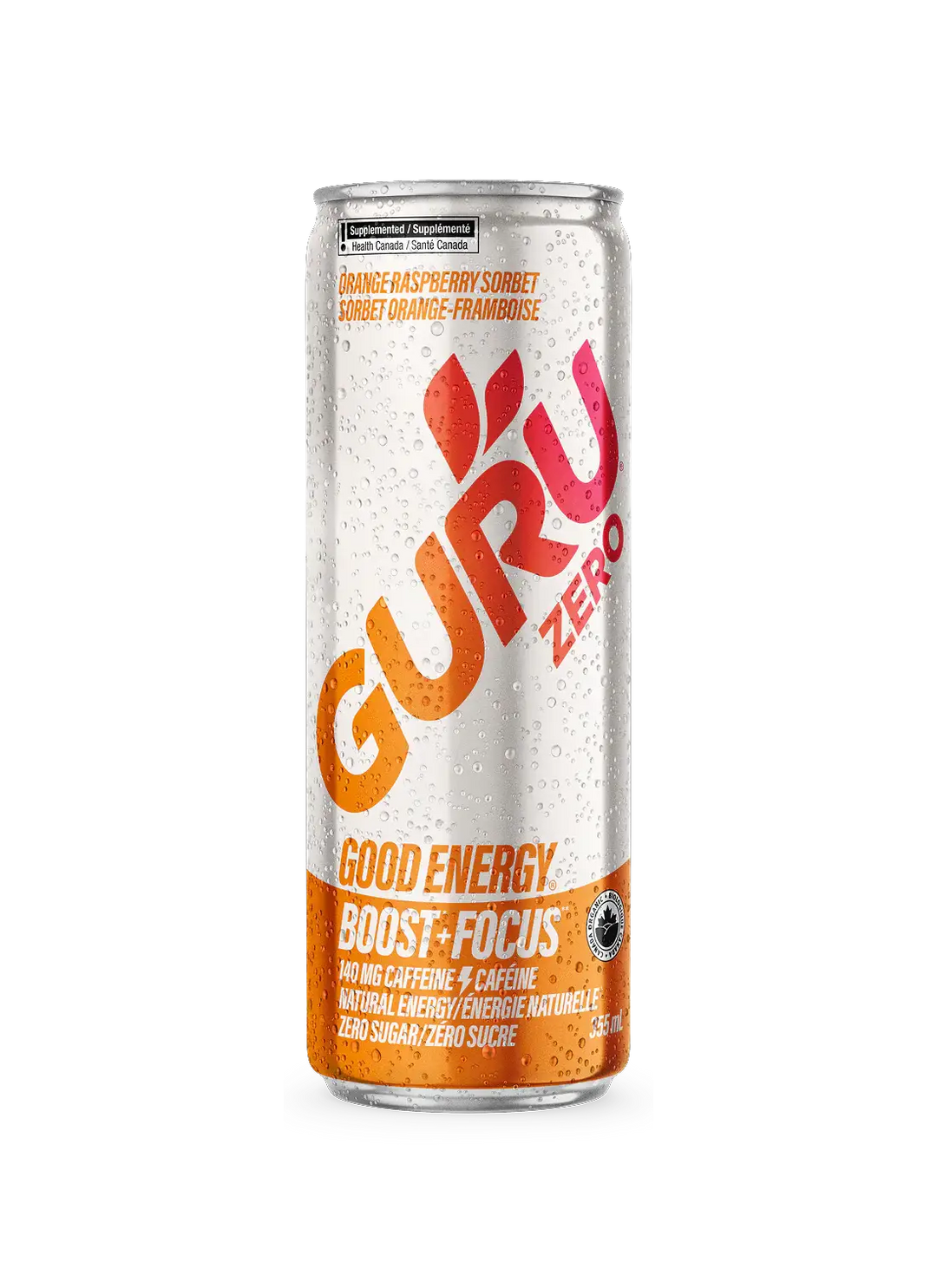 Zero Orange Raspberry Sorbet Energy Drink 355ml