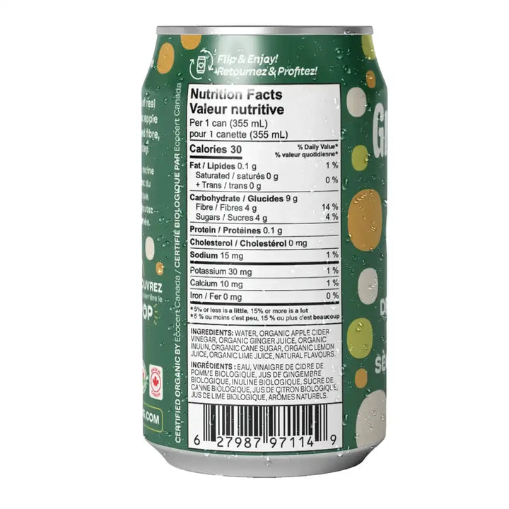 Dry &amp; Low Sugar Prebiotic Ginger Beer 355ML