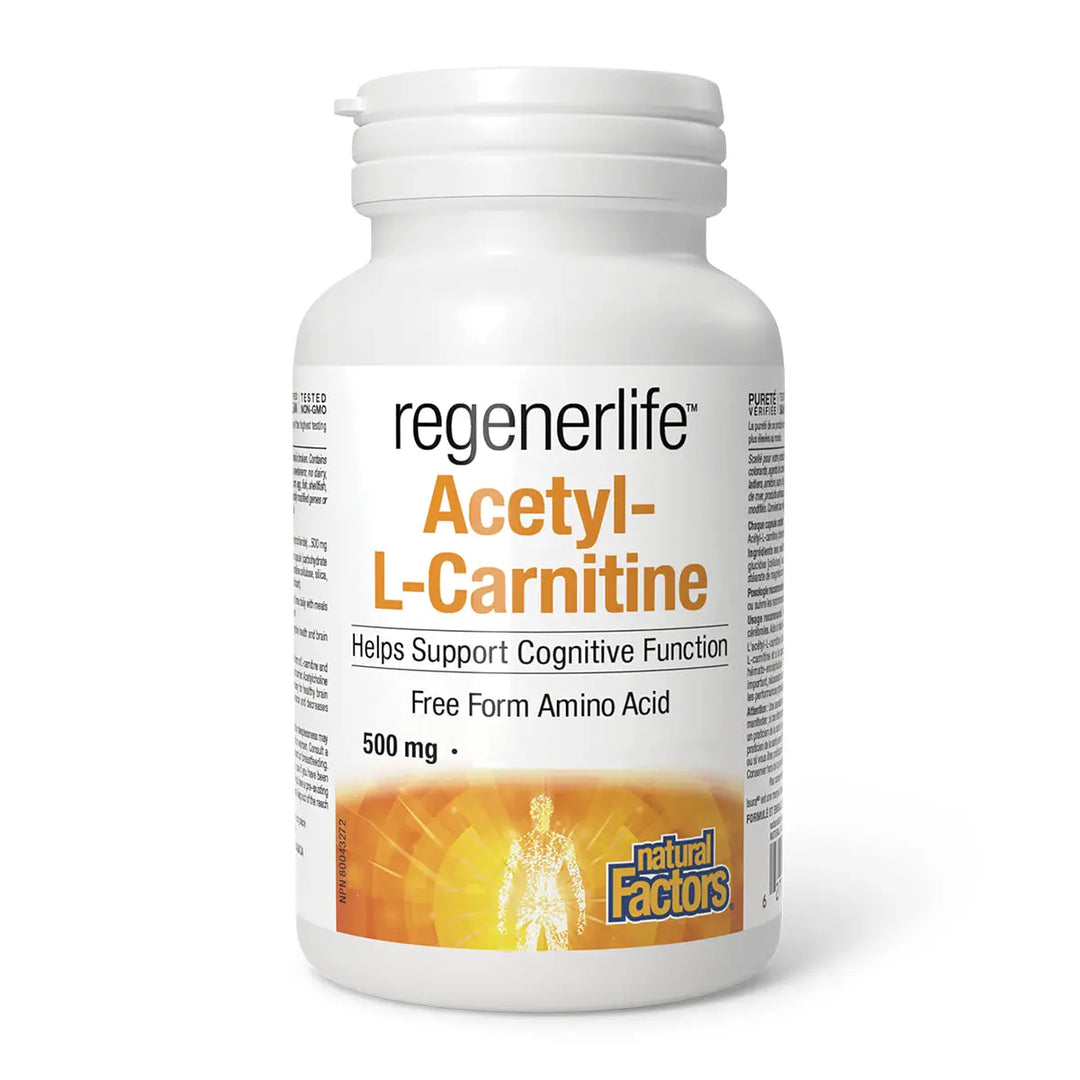 Regenerlife Acetyl-L-Carnitine 500mg 120s