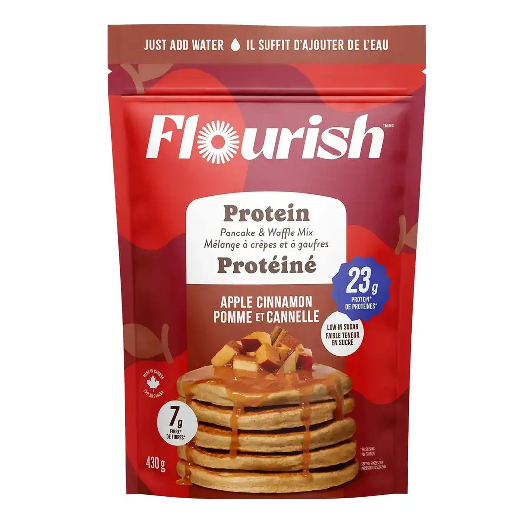Flourish Apple Cinnamon Pancake Mix 430g