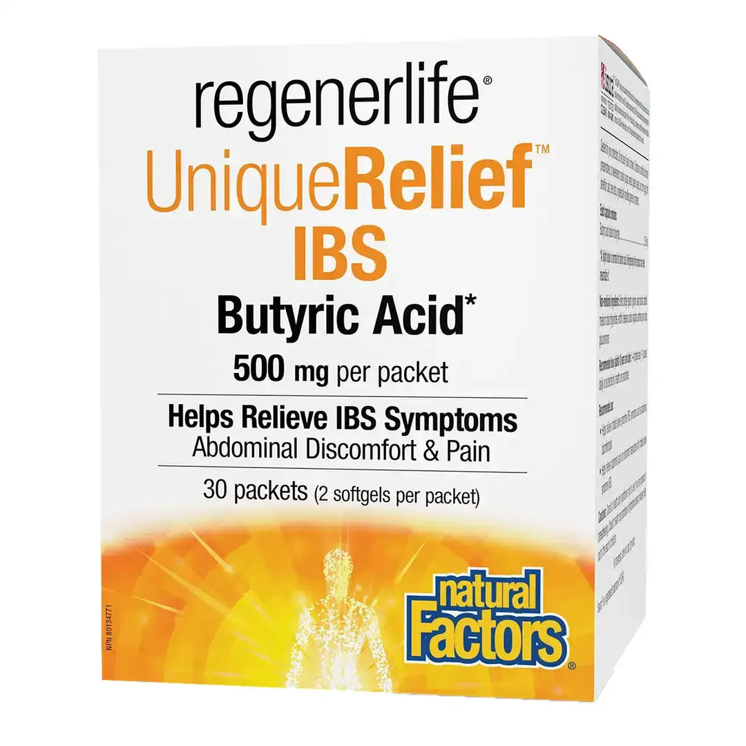 Regenerlife UniqueRelief IBS Butyric Acid 500mg