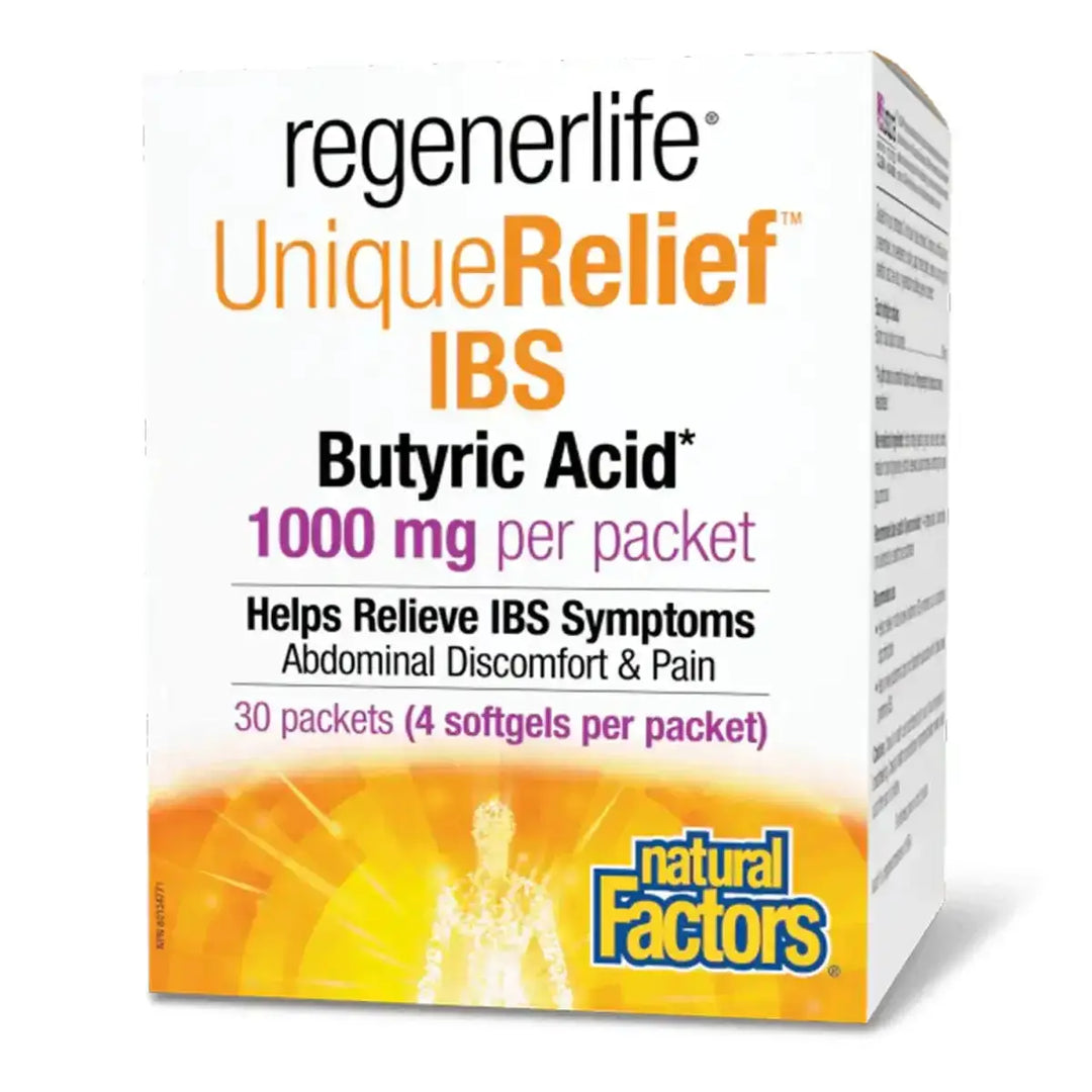 Regenerlife UniqueRelief IBS Butyric Acid 1000mg