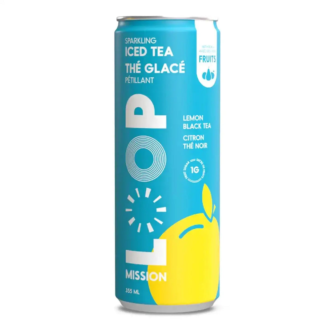 Sparkling Iced Tea w/ Juice, Lemon Black Tea