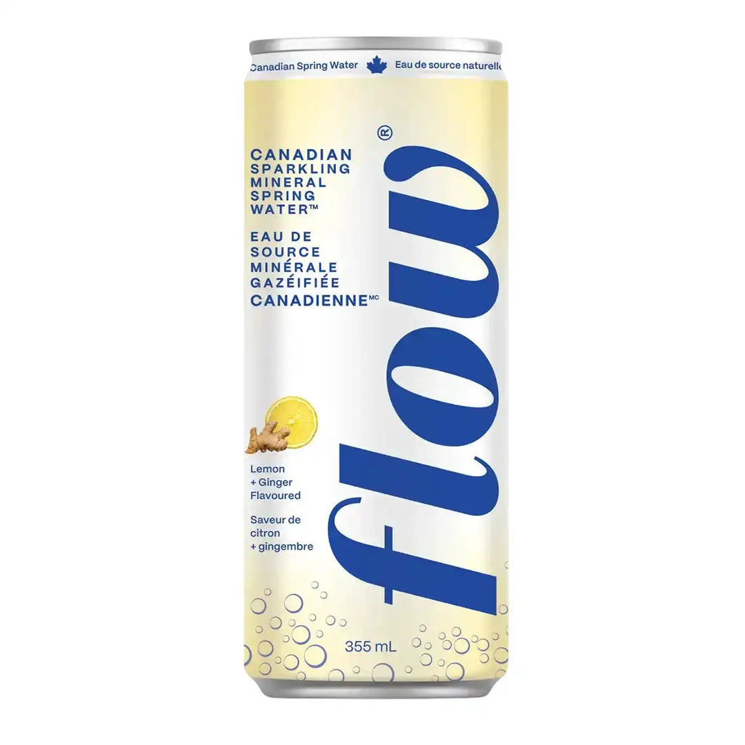 Lemon Ginger Sparkling Water 6x355mL